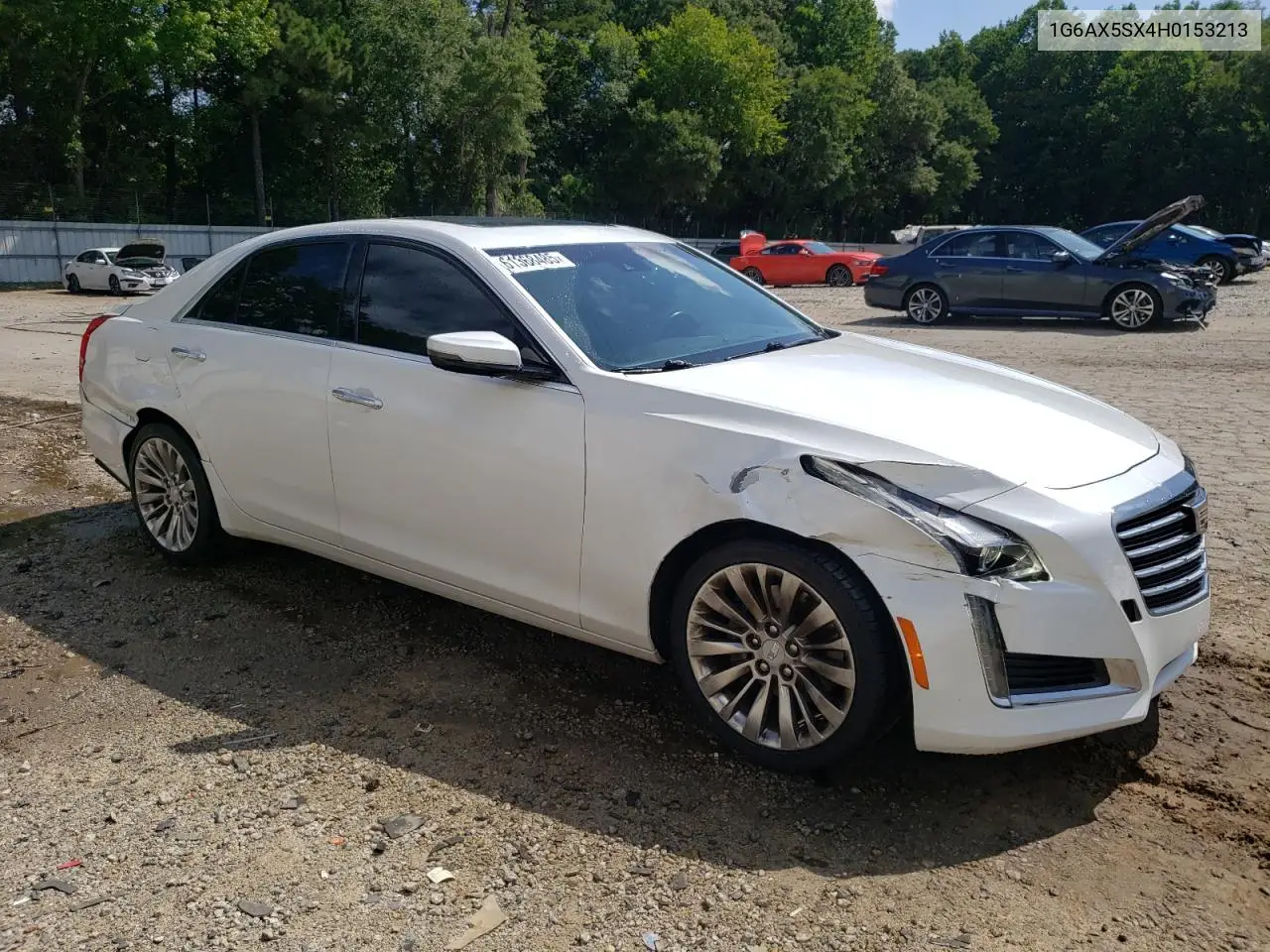 2017 Cadillac Cts Luxury VIN: 1G6AX5SX4H0153213 Lot: 61368485