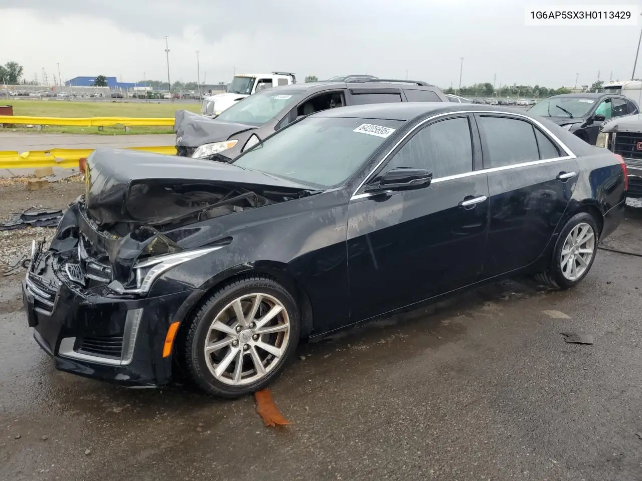 2017 Cadillac Cts VIN: 1G6AP5SX3H0113429 Lot: 64205695