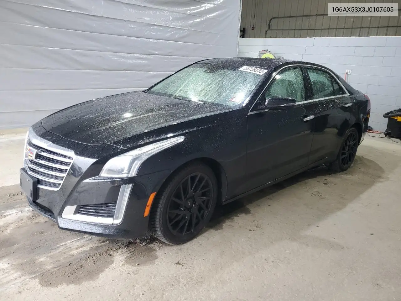 2018 Cadillac Cts Luxury VIN: 1G6AX5SX3J0107605 Lot: 55756235