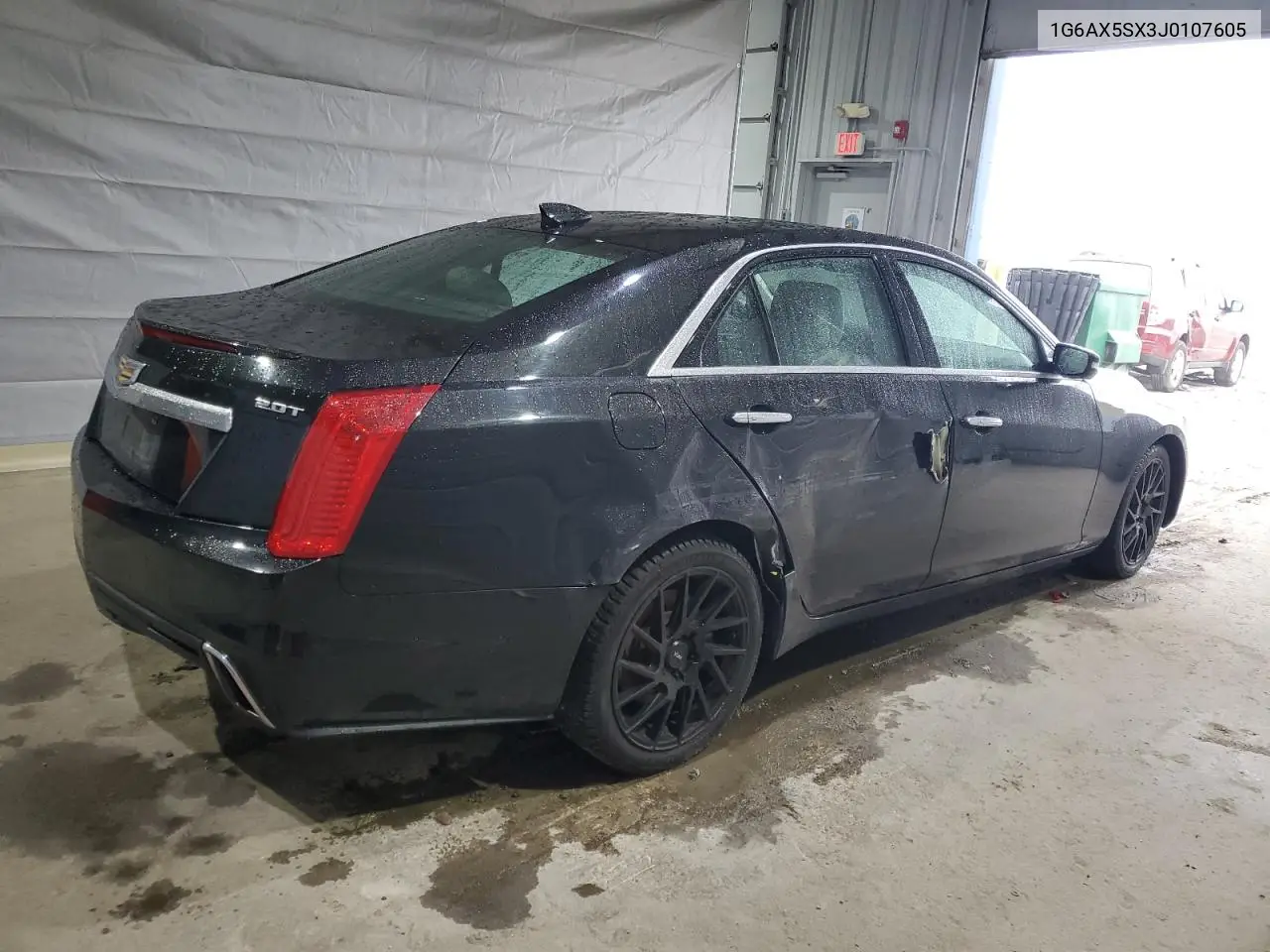 2018 Cadillac Cts Luxury VIN: 1G6AX5SX3J0107605 Lot: 55756235