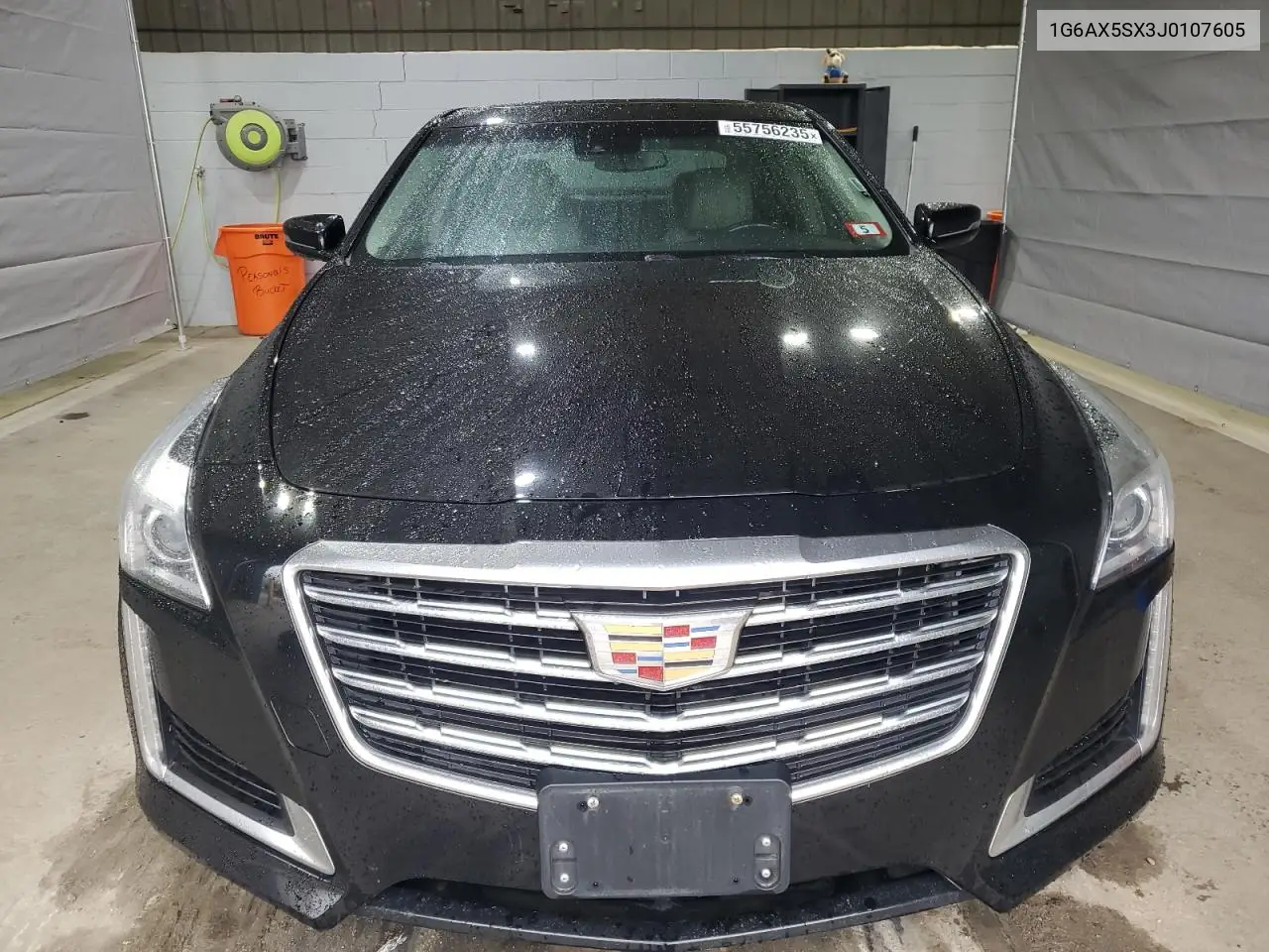 2018 Cadillac Cts Luxury VIN: 1G6AX5SX3J0107605 Lot: 55756235