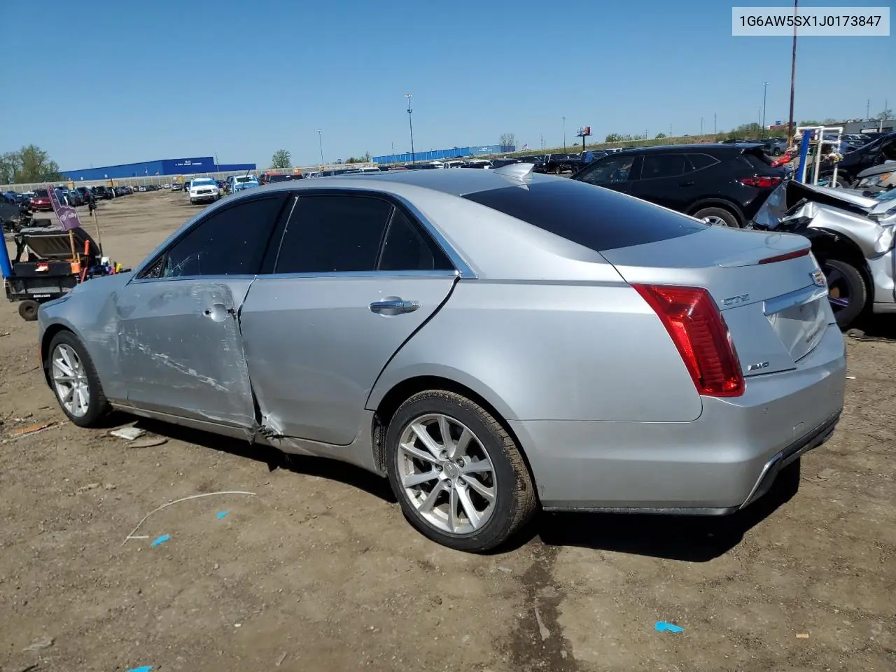 2018 Cadillac Cts VIN: 1G6AW5SX1J0173847 Lot: 55789265