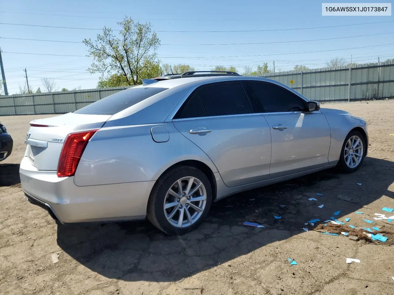 2018 Cadillac Cts VIN: 1G6AW5SX1J0173847 Lot: 55789265