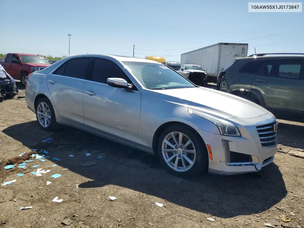 2018 Cadillac Cts VIN: 1G6AW5SX1J0173847 Lot: 55789265