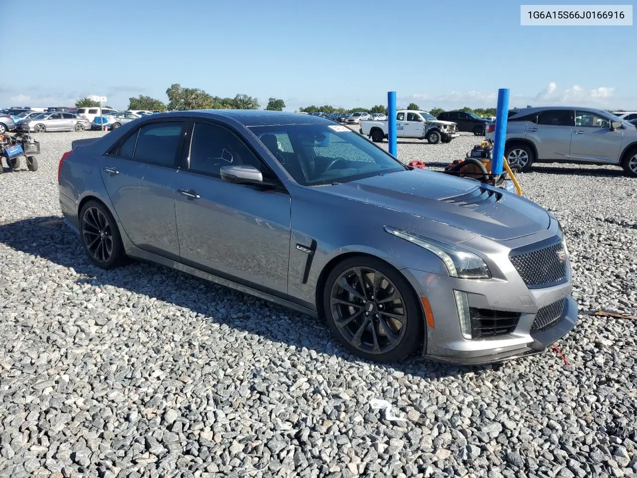 2018 Cadillac Cts-V VIN: 1G6A15S66J0166916 Lot: 56400095