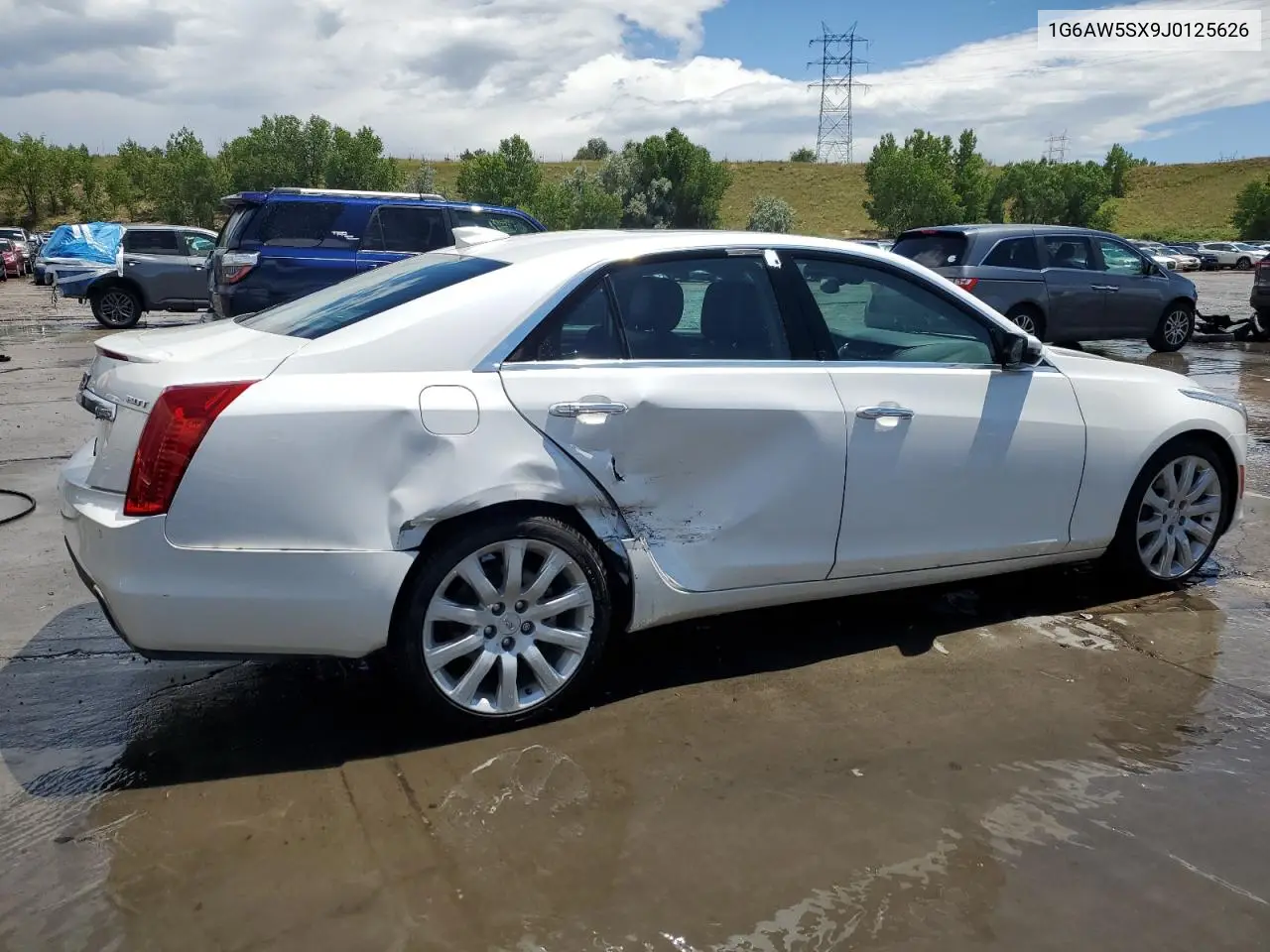 2018 Cadillac Cts VIN: 1G6AW5SX9J0125626 Lot: 61686225