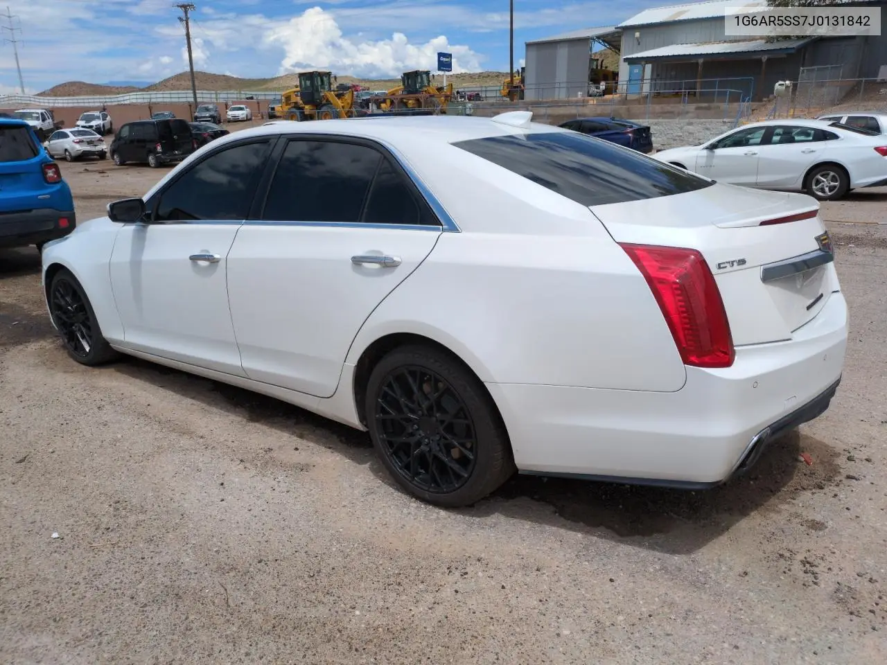 2018 Cadillac Cts Luxury VIN: 1G6AR5SS7J0131842 Lot: 61688295