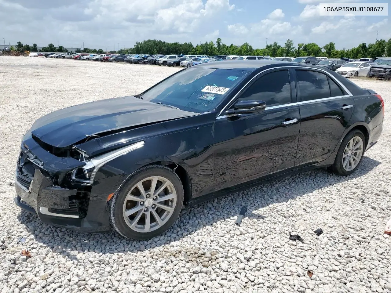 2018 Cadillac Cts VIN: 1G6AP5SX0J0108677 Lot: 62077545