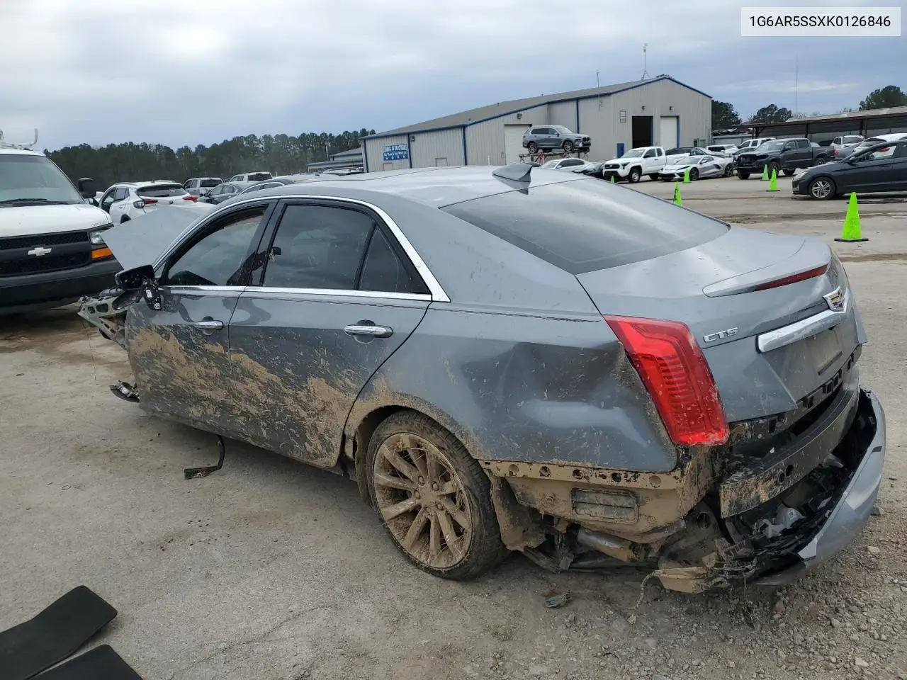 2019 Cadillac Cts Luxury VIN: 1G6AR5SSXK0126846 Lot: 47038615