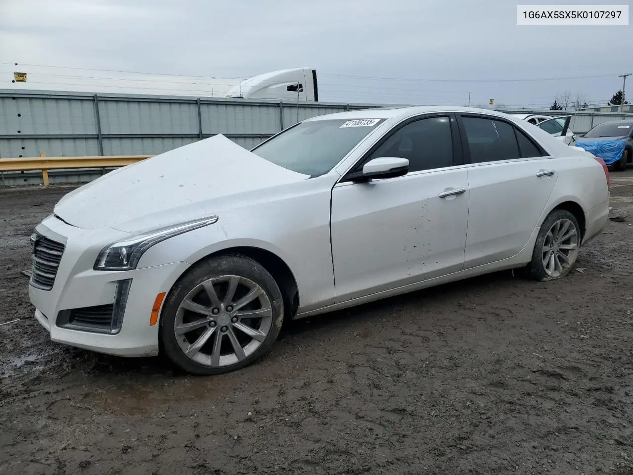 2019 Cadillac Cts Luxury VIN: 1G6AX5SX5K0107297 Lot: 47106735
