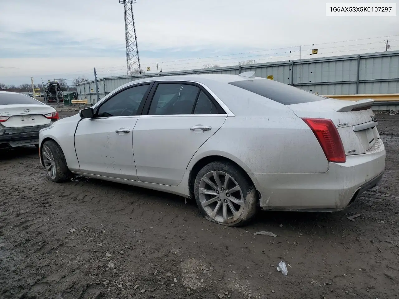 2019 Cadillac Cts Luxury VIN: 1G6AX5SX5K0107297 Lot: 47106735