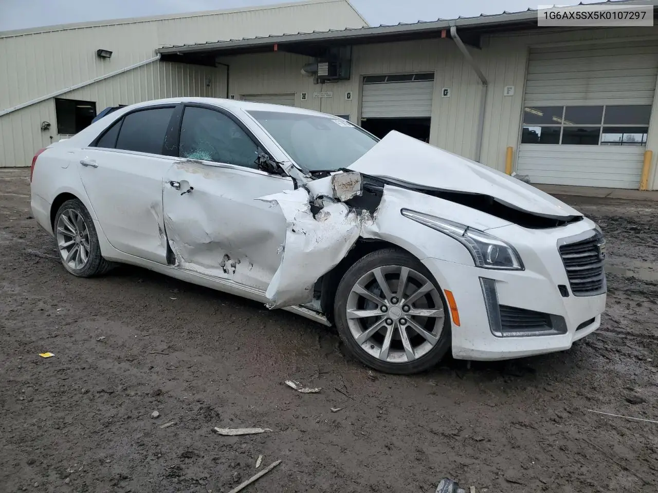 2019 Cadillac Cts Luxury VIN: 1G6AX5SX5K0107297 Lot: 47106735