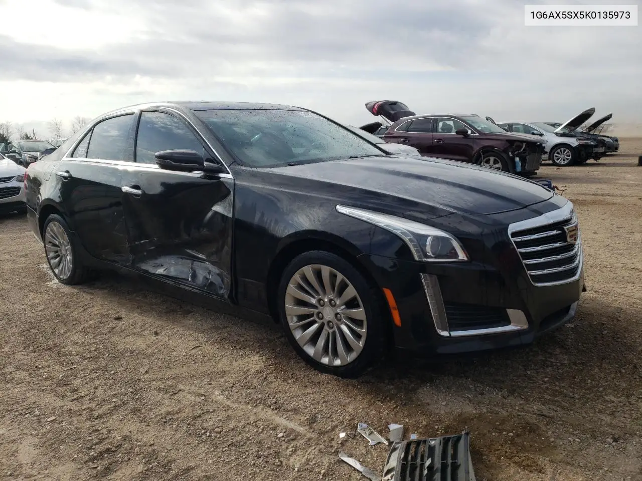 2019 Cadillac Cts Luxury VIN: 1G6AX5SX5K0135973 Lot: 52967735