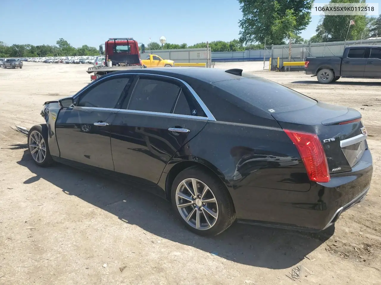 2019 Cadillac Cts Luxury VIN: 1G6AX5SX9K0112518 Lot: 56056445