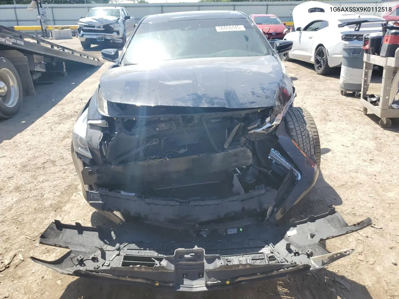 2019 Cadillac Cts Luxury VIN: 1G6AX5SX9K0112518 Lot: 56056445