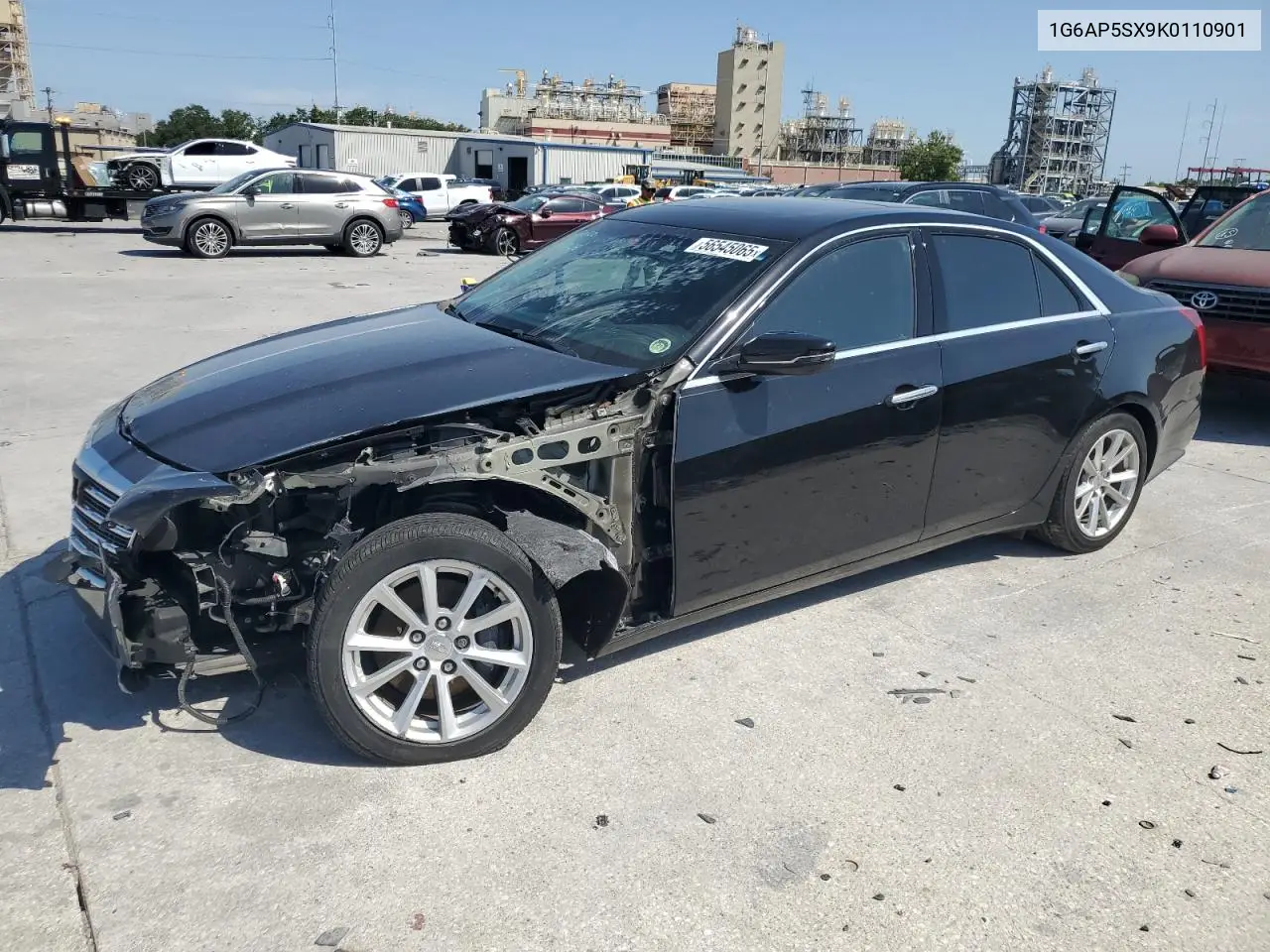 2019 Cadillac Cts VIN: 1G6AP5SX9K0110901 Lot: 56545065