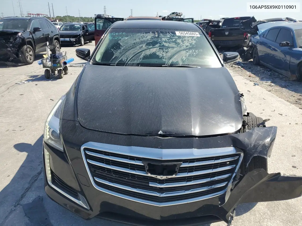 2019 Cadillac Cts VIN: 1G6AP5SX9K0110901 Lot: 56545065