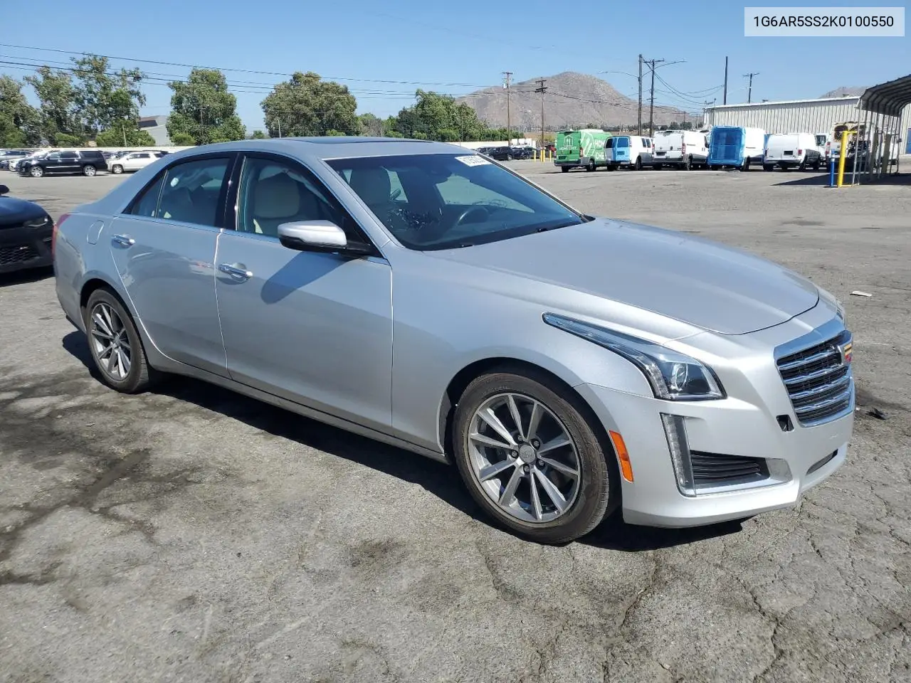 2019 Cadillac Cts Luxury VIN: 1G6AR5SS2K0100550 Lot: 61260235