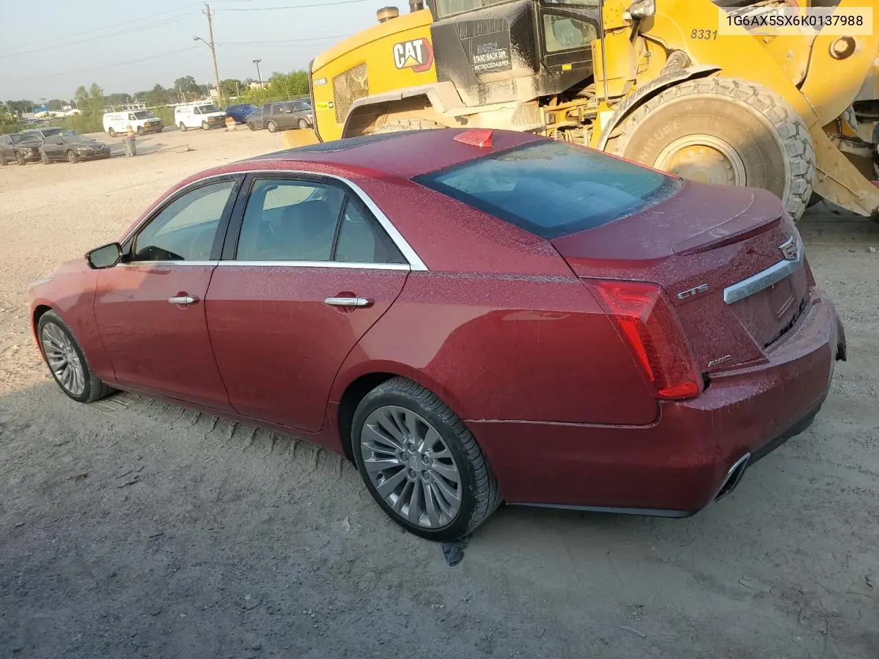 2019 Cadillac Cts Luxury VIN: 1G6AX5SX6K0137988 Lot: 62392155