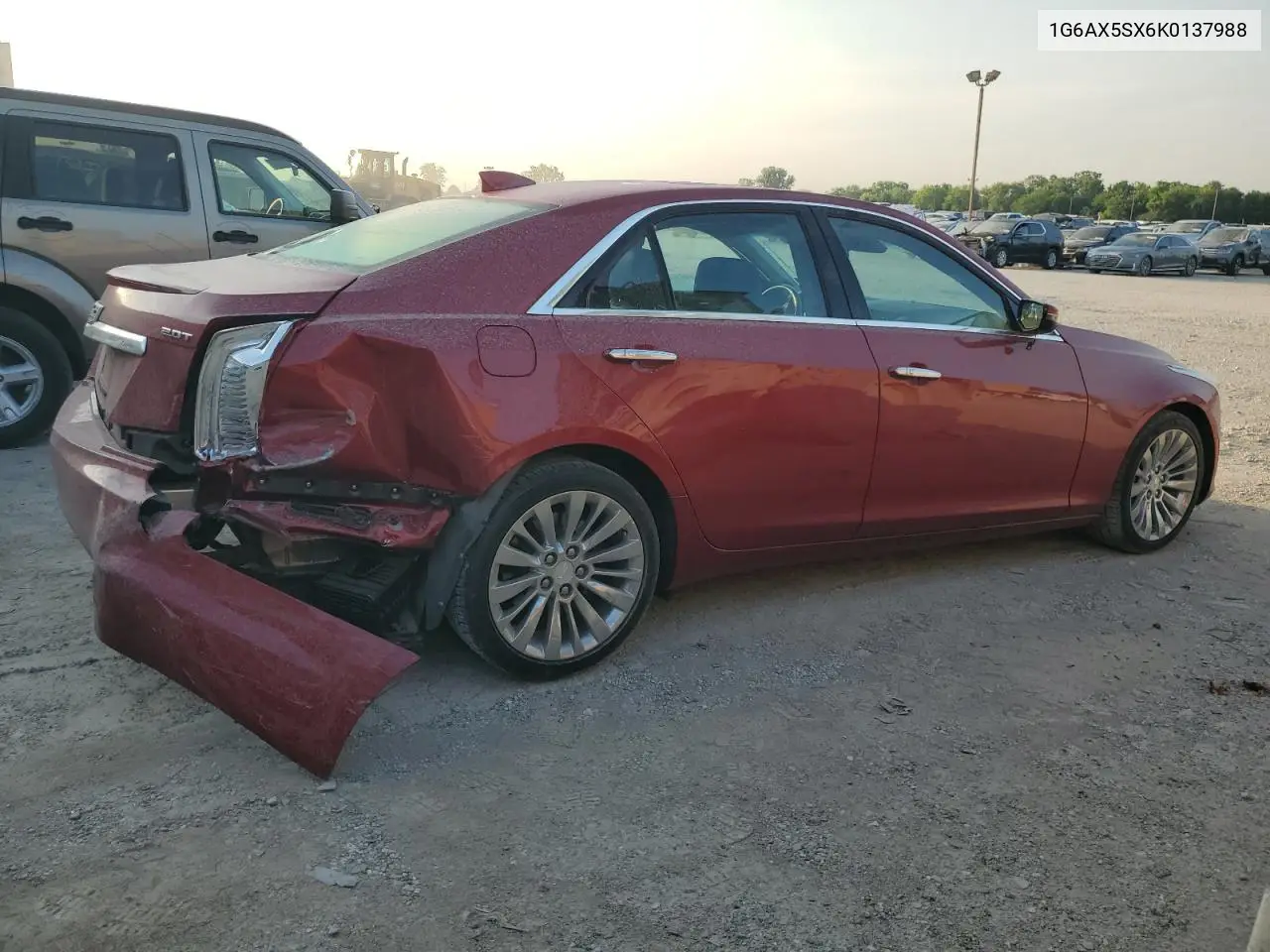 2019 Cadillac Cts Luxury VIN: 1G6AX5SX6K0137988 Lot: 62392155