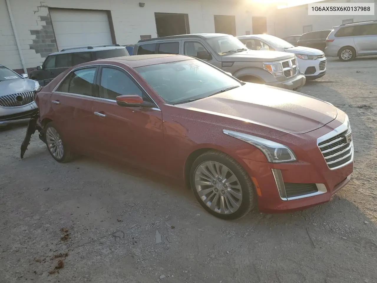 2019 Cadillac Cts Luxury VIN: 1G6AX5SX6K0137988 Lot: 62392155