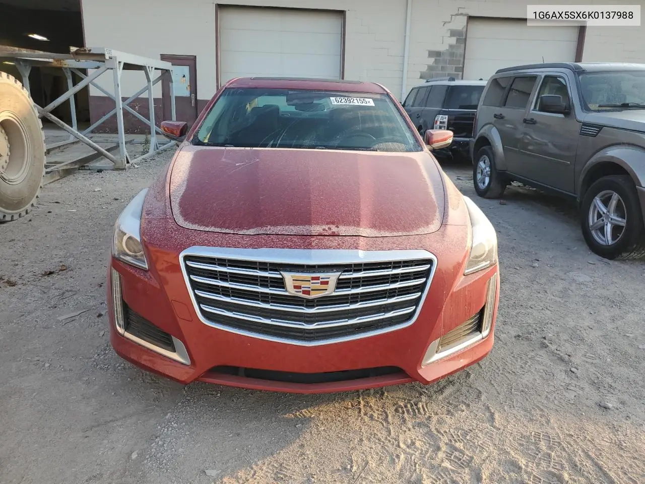 2019 Cadillac Cts Luxury VIN: 1G6AX5SX6K0137988 Lot: 62392155