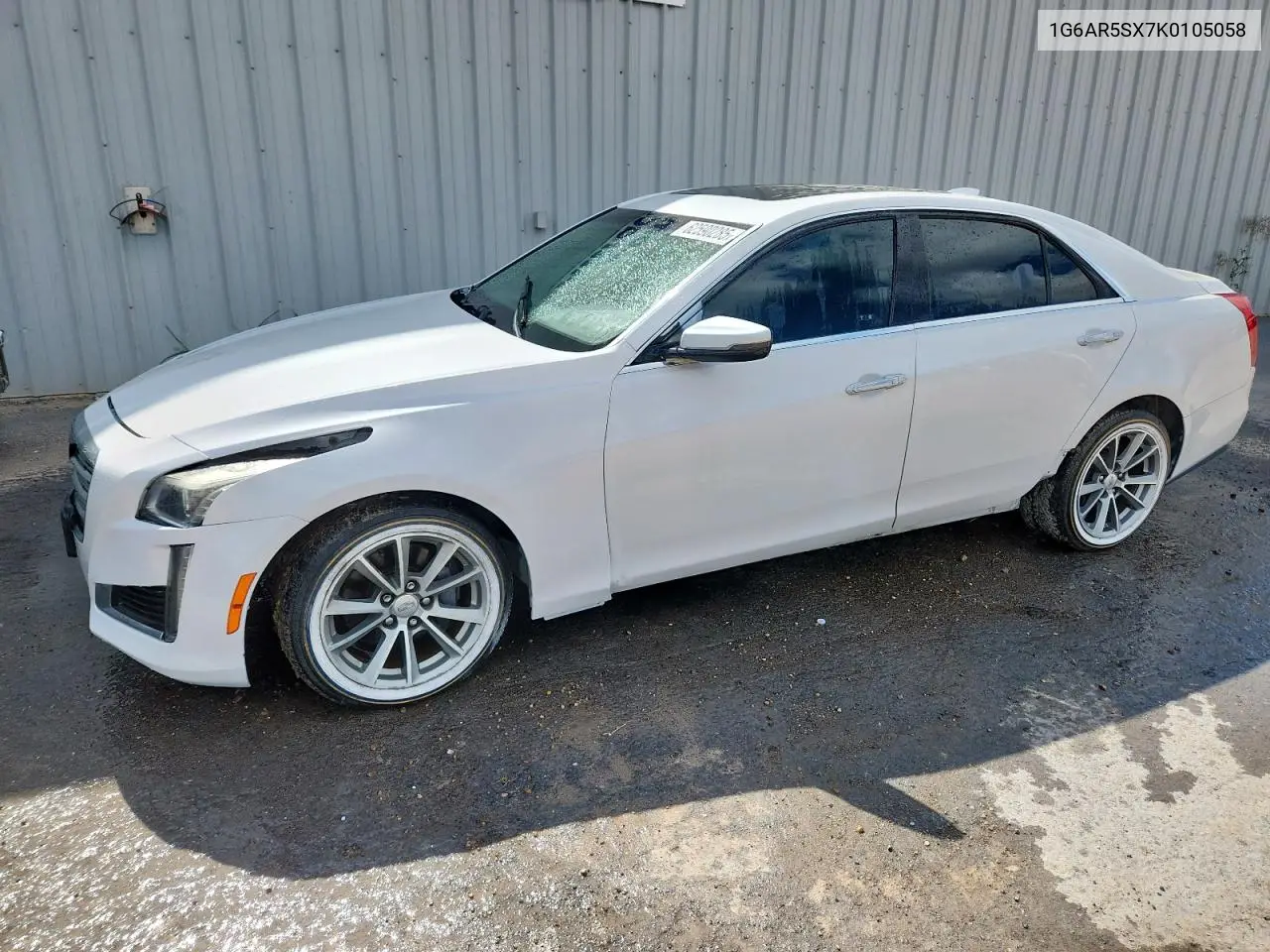 2019 Cadillac Cts Luxury VIN: 1G6AR5SX7K0105058 Lot: 62590285