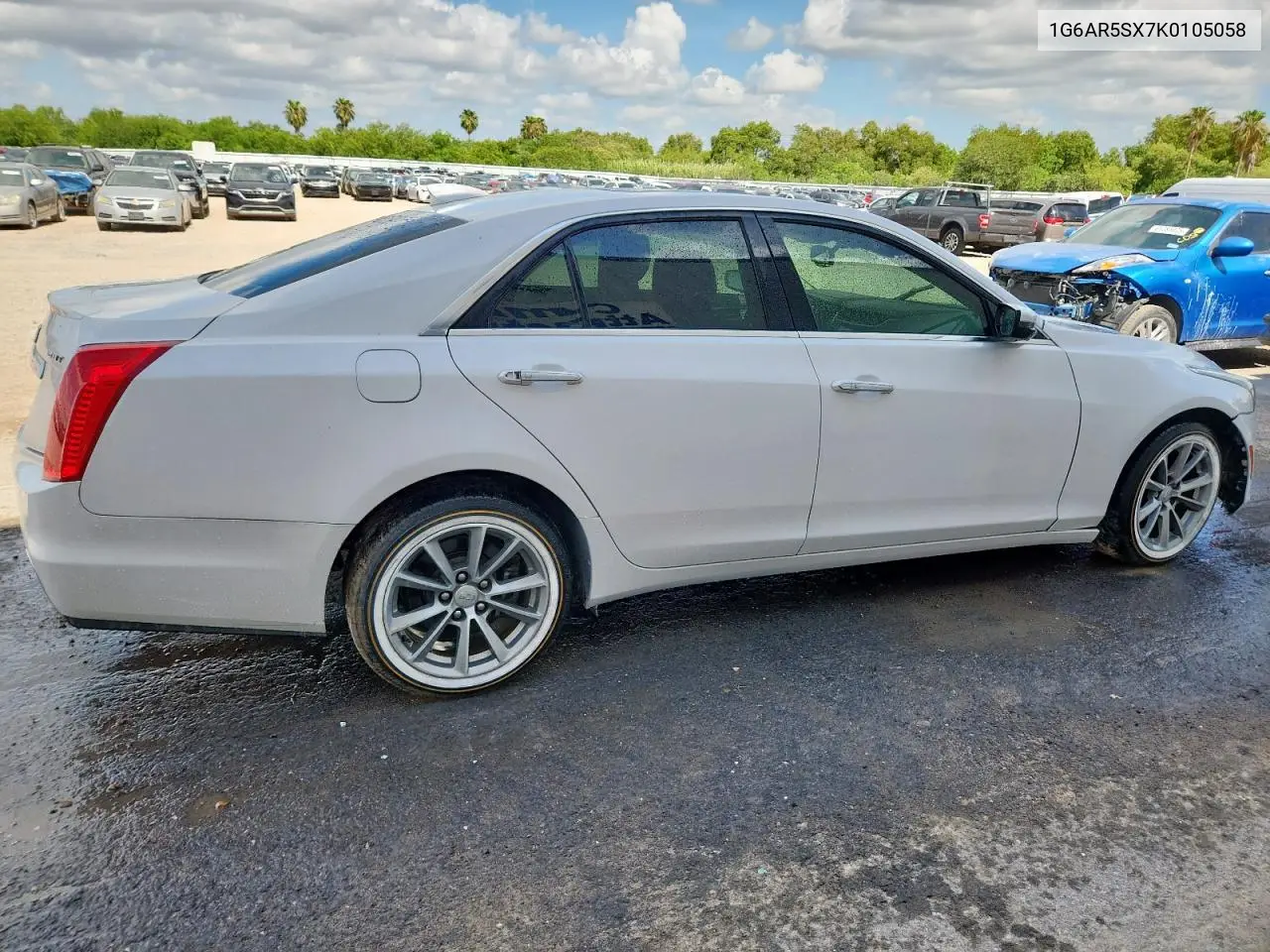 2019 Cadillac Cts Luxury VIN: 1G6AR5SX7K0105058 Lot: 62590285
