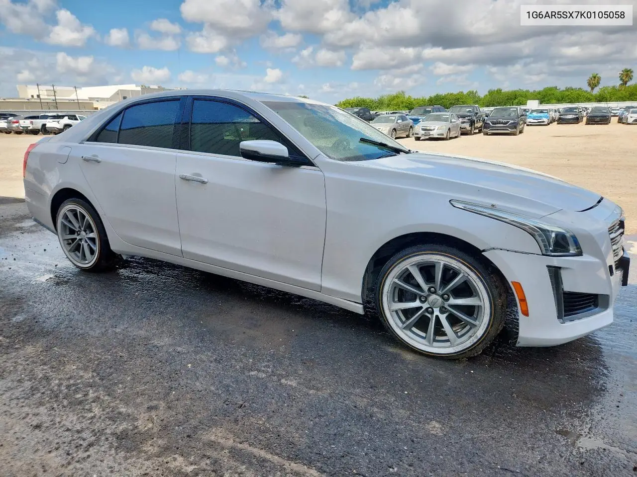 2019 Cadillac Cts Luxury VIN: 1G6AR5SX7K0105058 Lot: 62590285