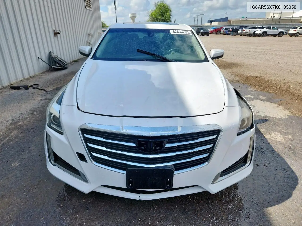 2019 Cadillac Cts Luxury VIN: 1G6AR5SX7K0105058 Lot: 62590285