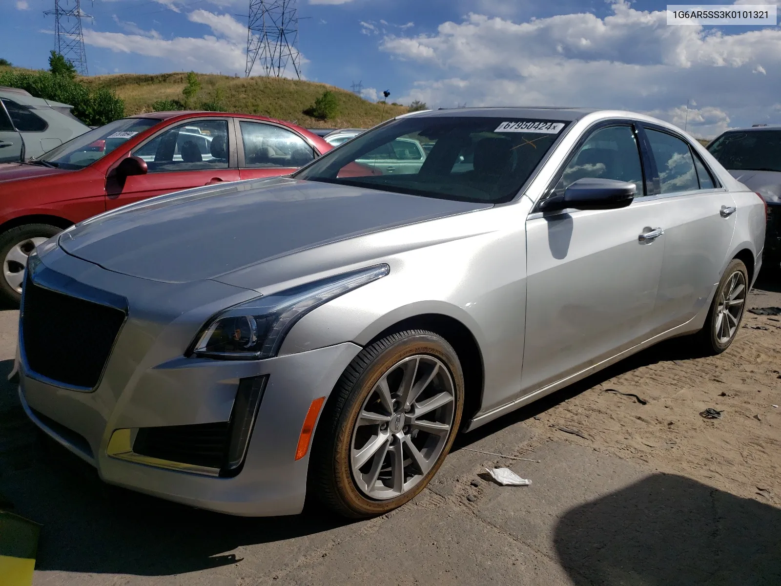 2019 Cadillac Cts Luxury VIN: 1G6AR5SS3K0101321 Lot: 67950424