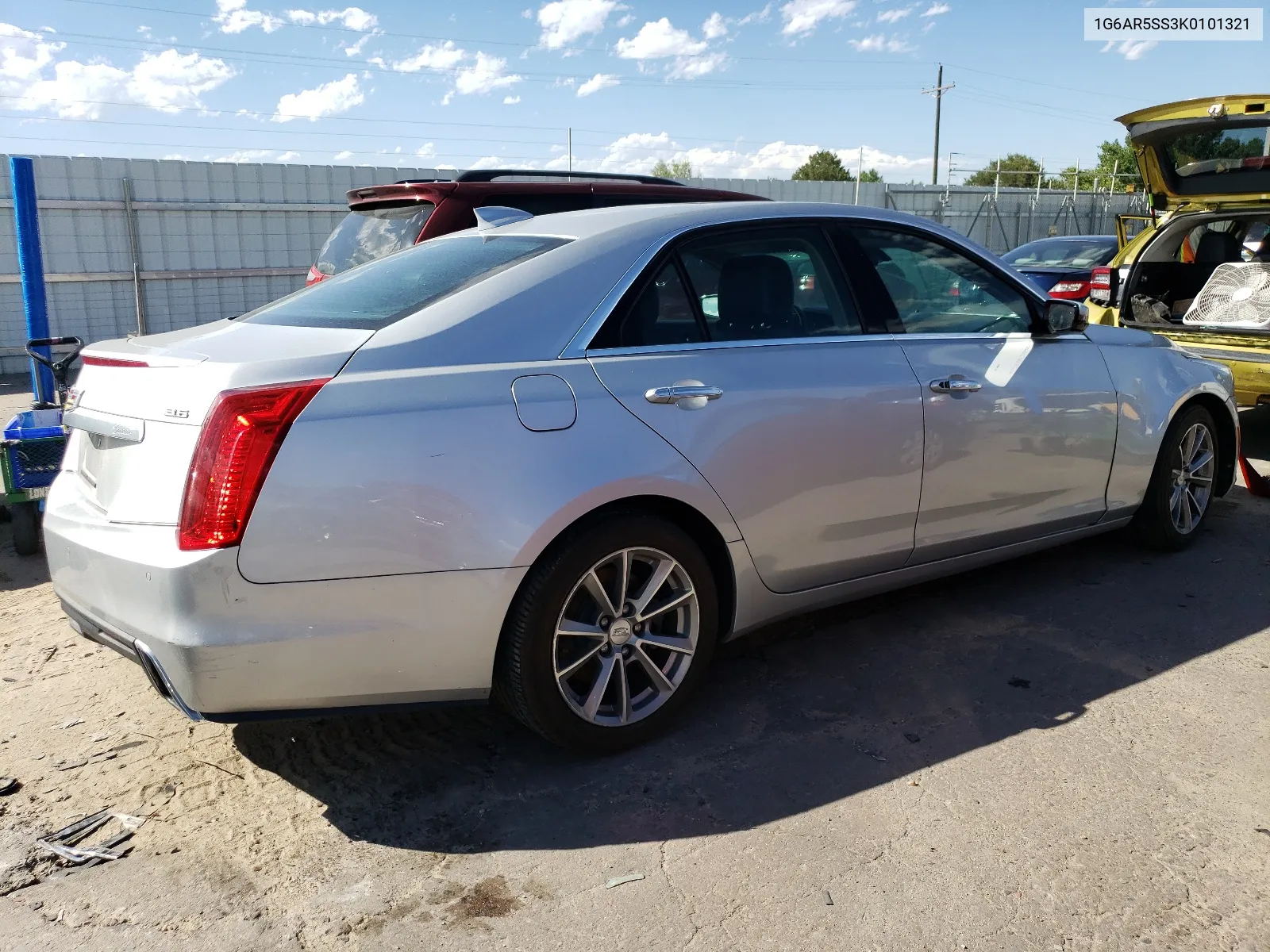 2019 Cadillac Cts Luxury VIN: 1G6AR5SS3K0101321 Lot: 67950424