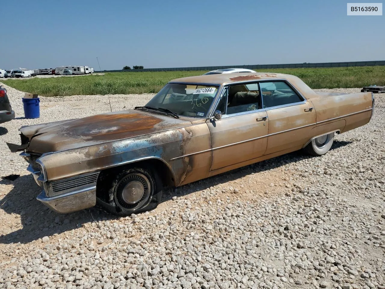 1965 Cadillac Deville VIN: B5163590 Lot: 66212684
