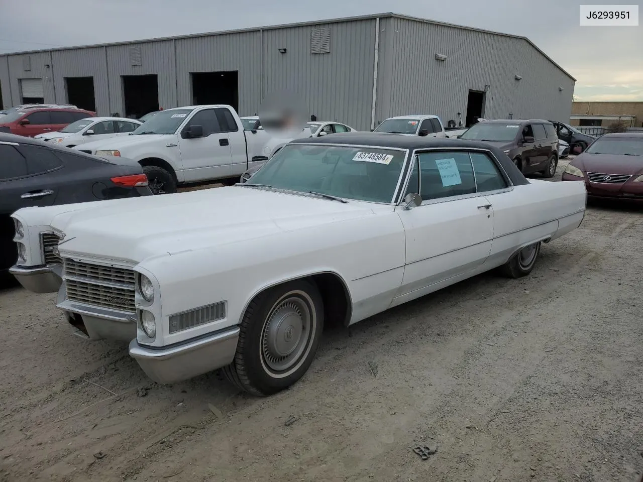 1966 Cadillac Cadillac VIN: J6293951 Lot: 83748584