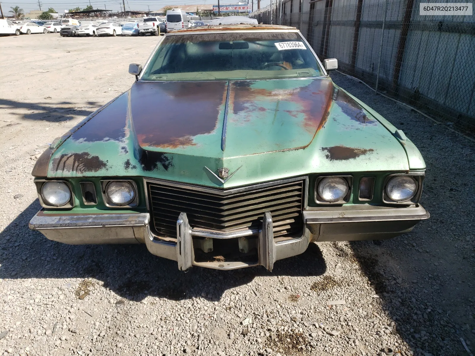 1972 Cadillac Deville VIN: 6D47R2Q213477 Lot: 67783964