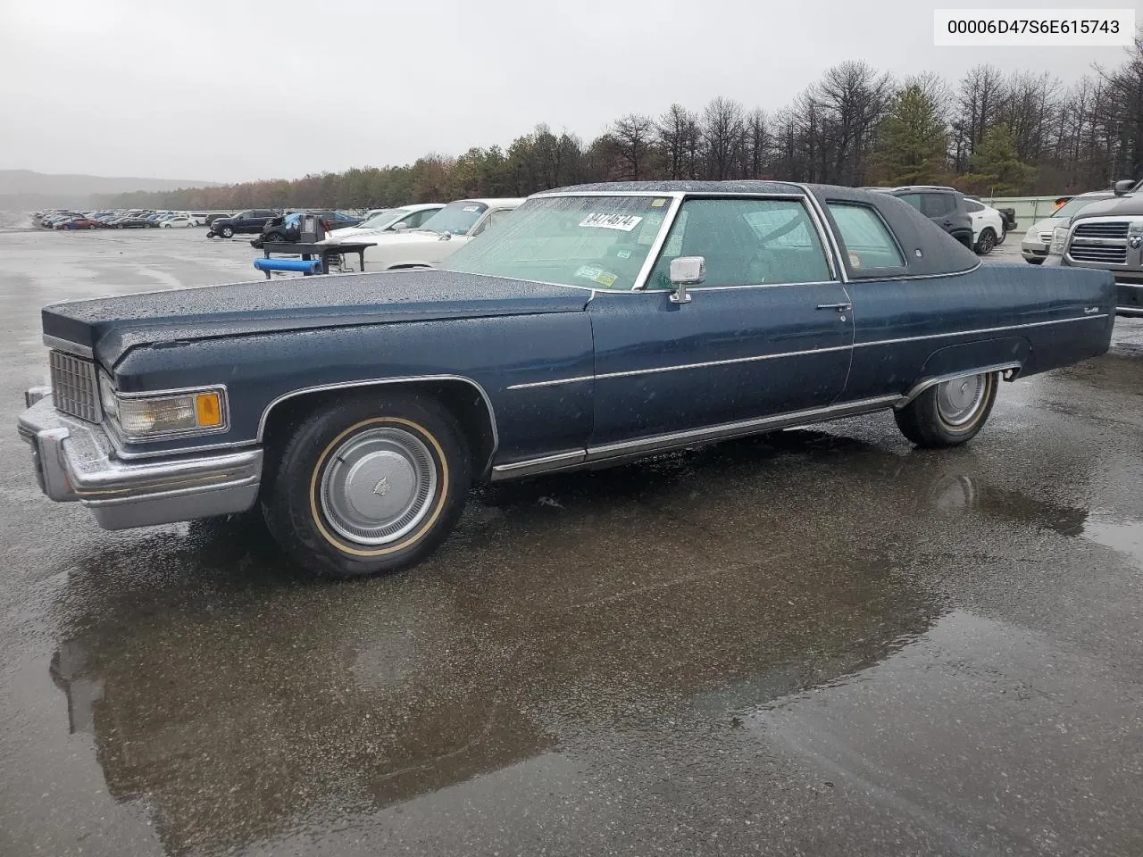 1976 Cadillac Deville VIN: 00006D47S6E615743 Lot: 84774674