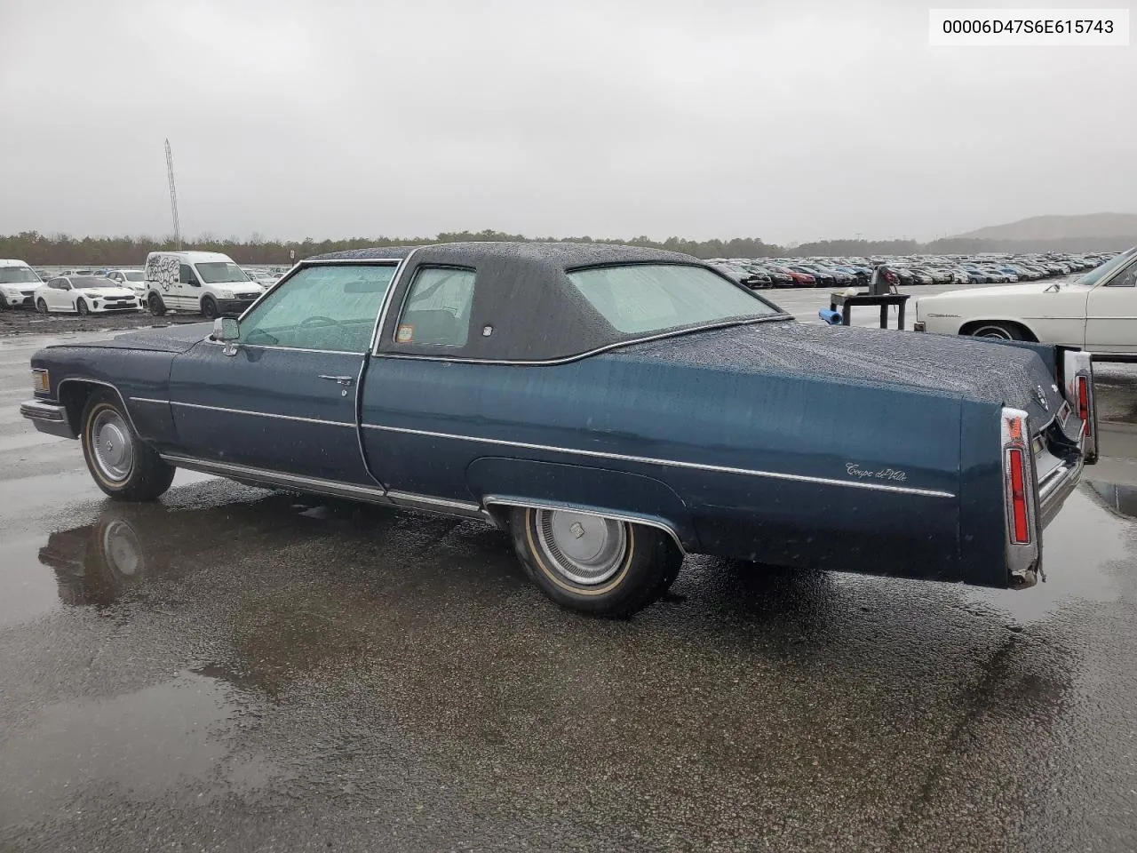 1976 Cadillac Deville VIN: 00006D47S6E615743 Lot: 84774674