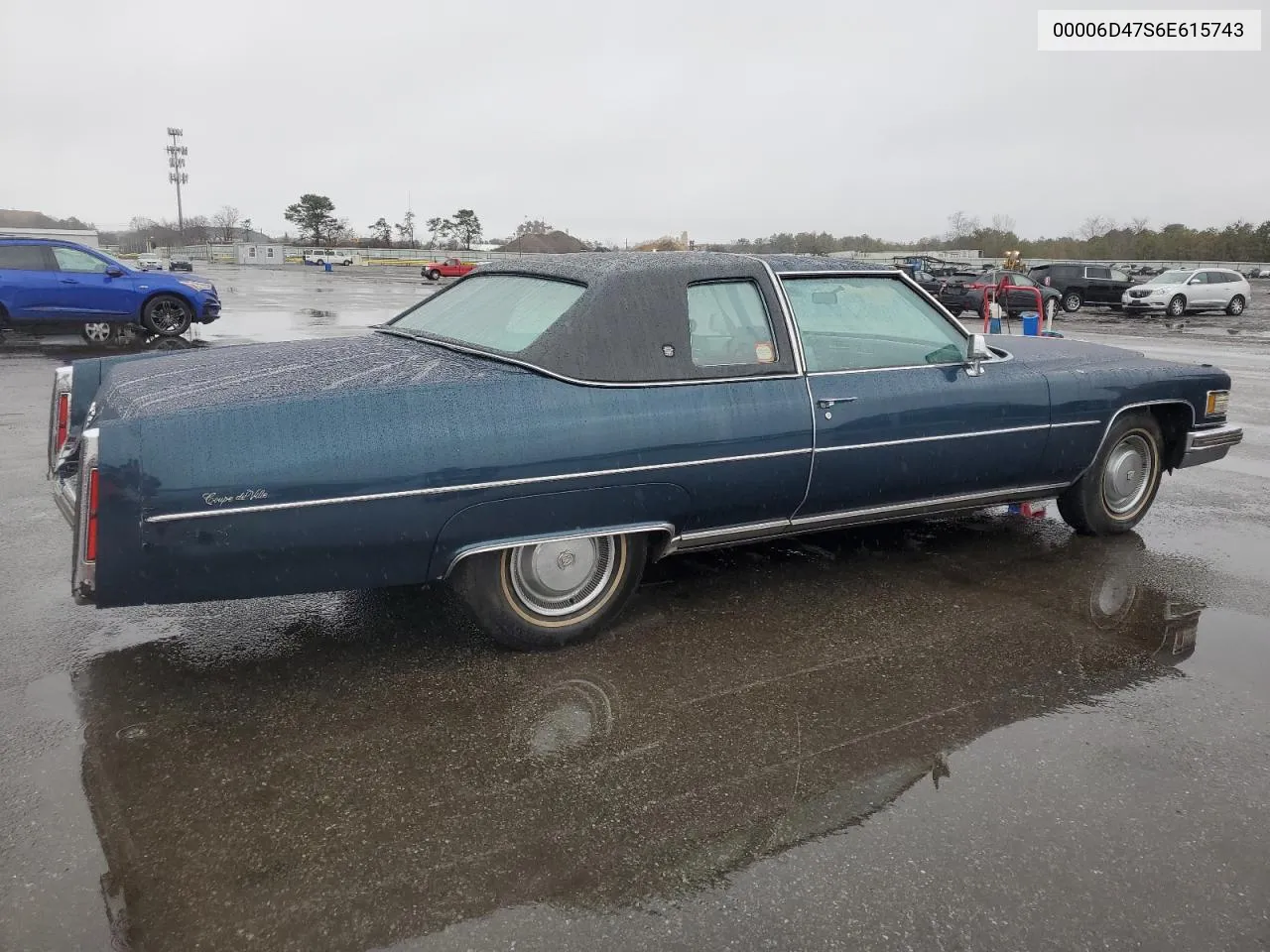 1976 Cadillac Deville VIN: 00006D47S6E615743 Lot: 84774674