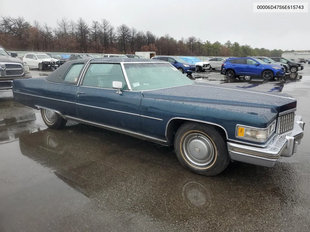 1976 Cadillac Deville VIN: 00006D47S6E615743 Lot: 84774674