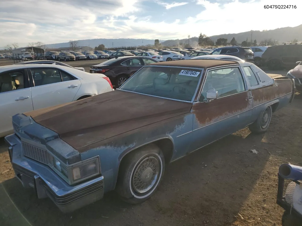 1978 Cadillac Deville VIN: 6D47SQ224716 Lot: 41907045