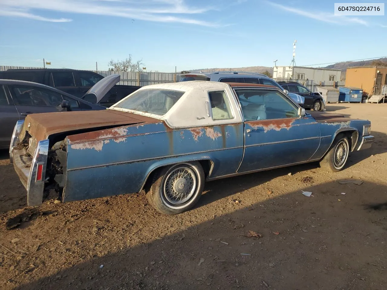 1978 Cadillac Deville VIN: 6D47SQ224716 Lot: 41907045