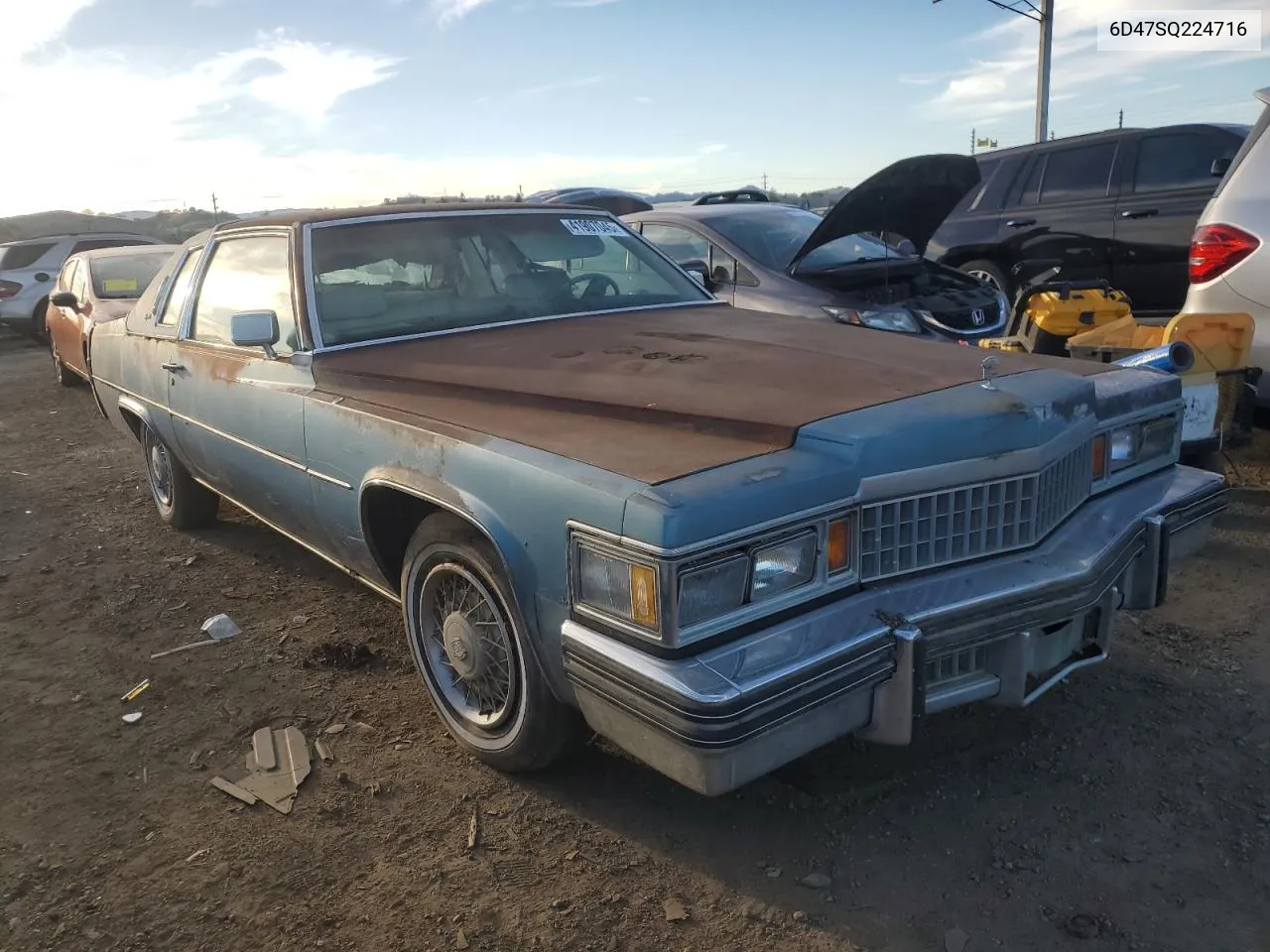 1978 Cadillac Deville VIN: 6D47SQ224716 Lot: 41907045