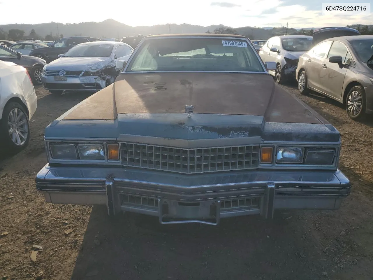 1978 Cadillac Deville VIN: 6D47SQ224716 Lot: 41907045
