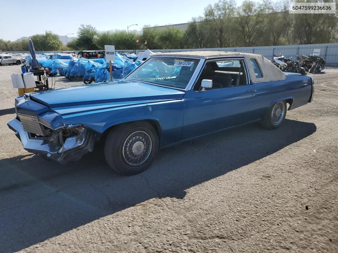 1979 Cadillac Deville VIN: 6D47S99236636 Lot: 76613724