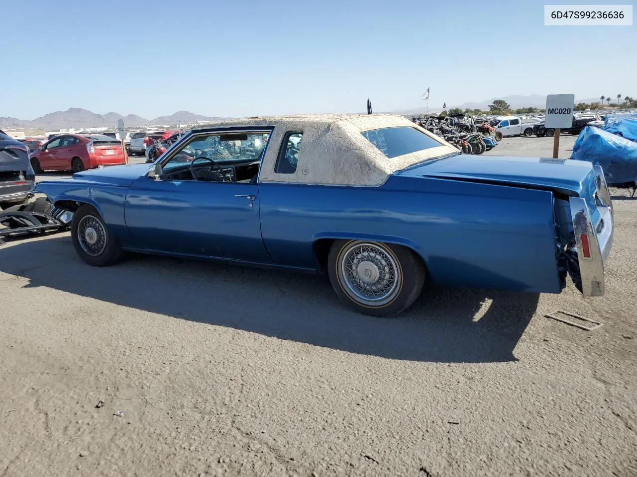 1979 Cadillac Deville VIN: 6D47S99236636 Lot: 76613724