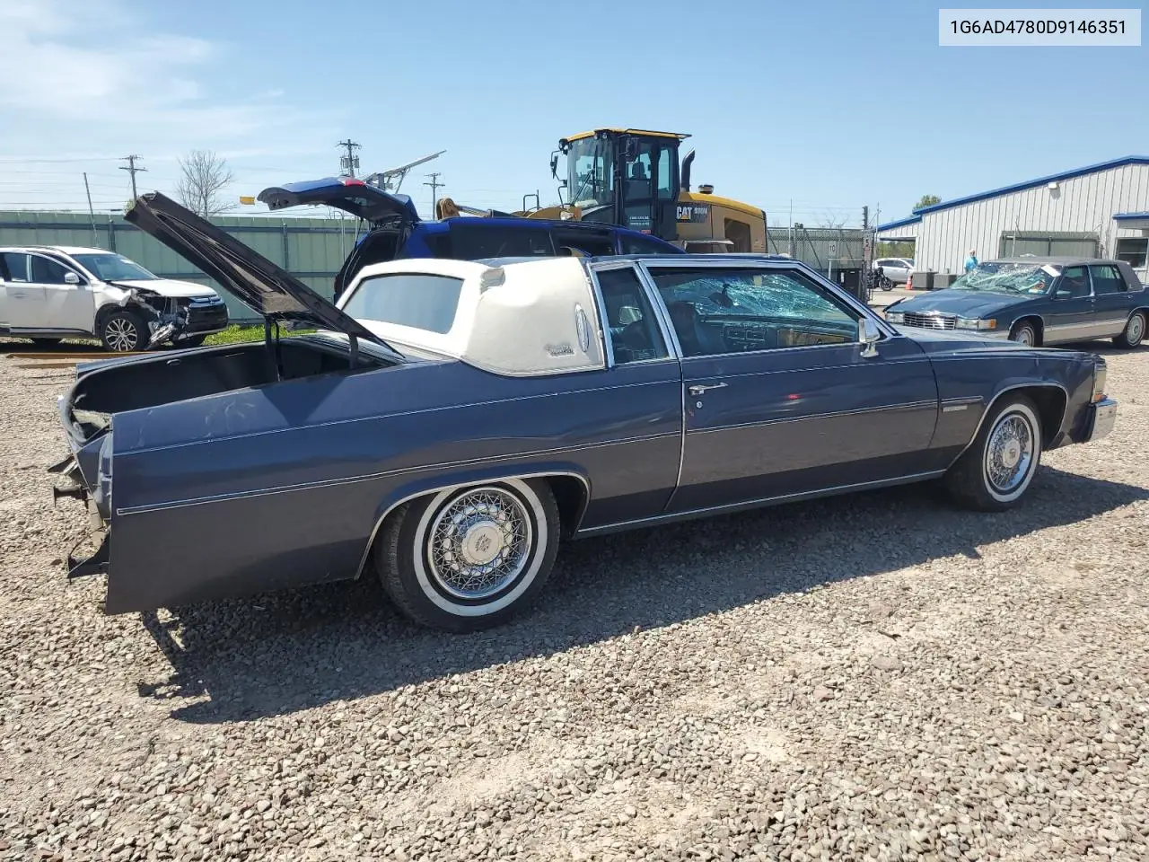 1983 Cadillac Deville VIN: 1G6AD4780D9146351 Lot: 56458325