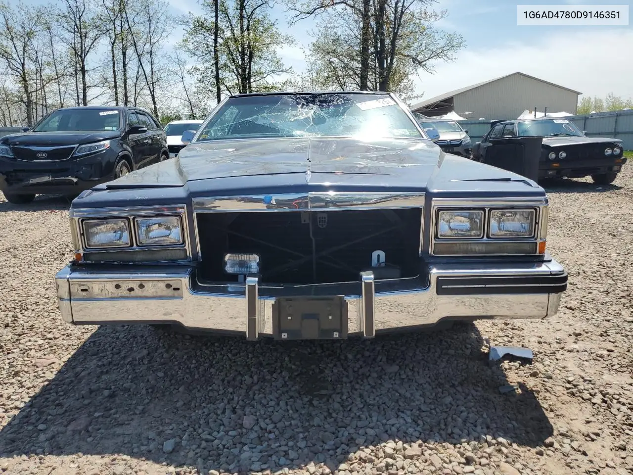 1983 Cadillac Deville VIN: 1G6AD4780D9146351 Lot: 56458325