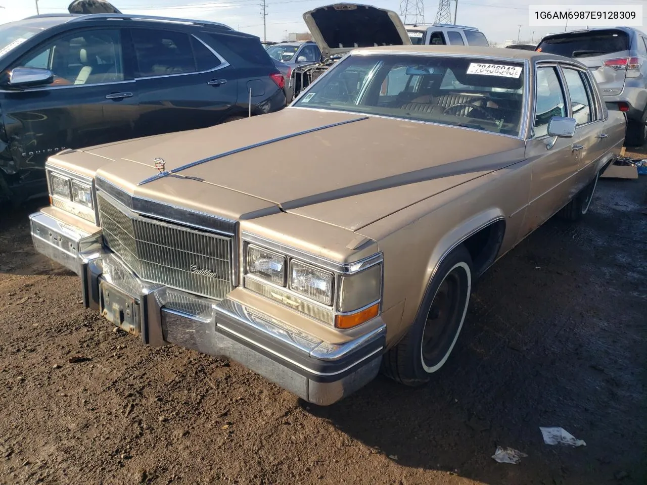 1984 Cadillac Deville VIN: 1G6AM6987E9128309 Lot: 60395434