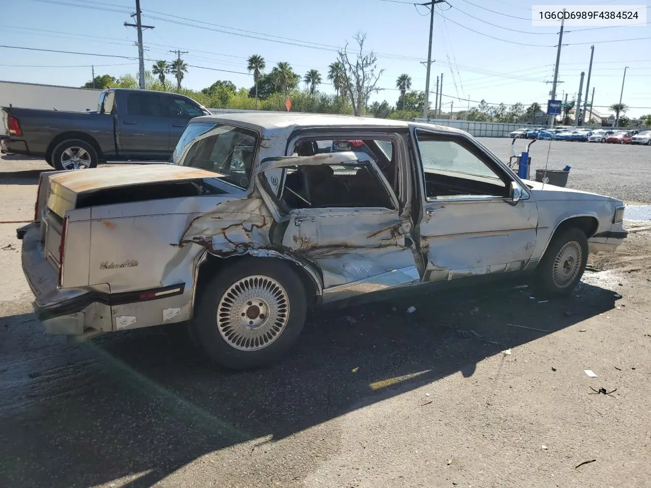 1985 Cadillac Deville VIN: 1G6CD6989F4384524 Lot: 50196345