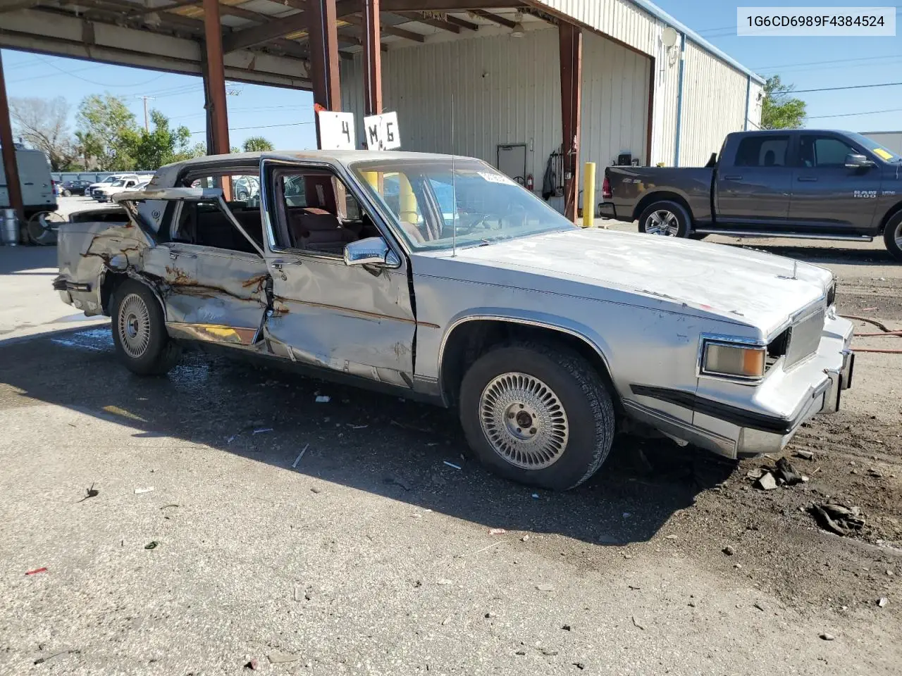 1985 Cadillac Deville VIN: 1G6CD6989F4384524 Lot: 50196345